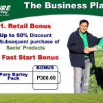 Make Money with Sante Pure Barley